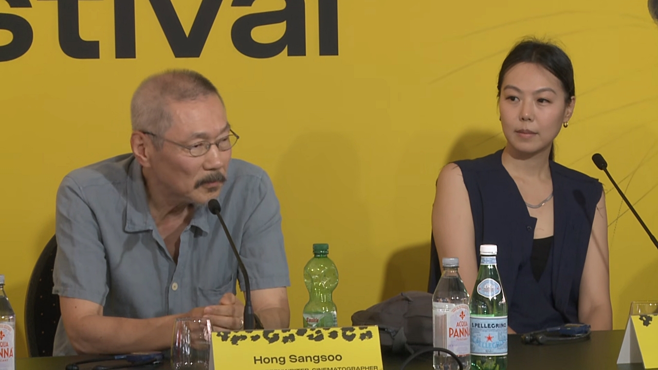 "촬영장서 수유하며 촬영"…<b>홍상수</b>·<b>김민희</b>, <b>출산 후</b> 첫 공식석상