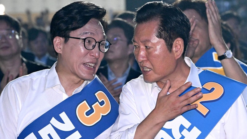 민주당, 잠시 뒤 새 대표 선출...마지막 <b>정견 발표</b>