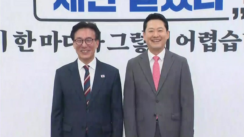 <b>김민석</b>·<b>장동혁</b> 첫 <b>회동</b>...국힘, '당협 직선제' 또 보류