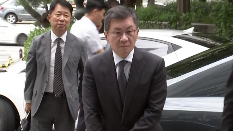<b>경찰</b>, '감독 선임 의혹' <b>정몽규</b> 전 축구협회장 소환