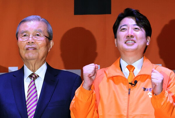 이준석 "정무능력 탁월"... <b>개혁신당 공관위원장에 김종인</b> 선임