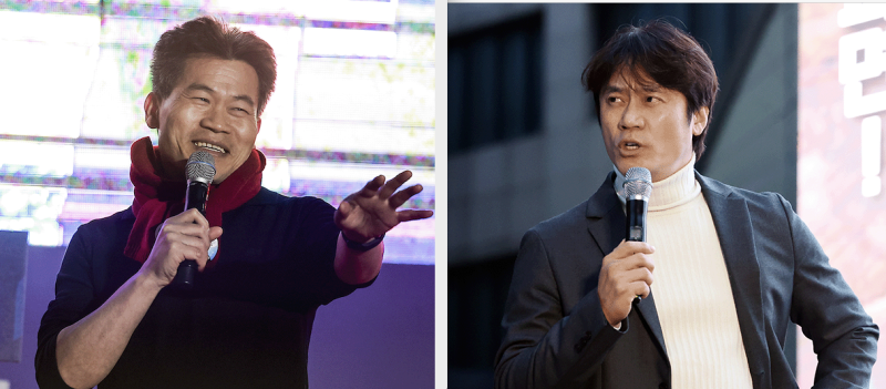 전한길 vs 황현필, '체제전쟁'의 선봉에 선 역사강사들