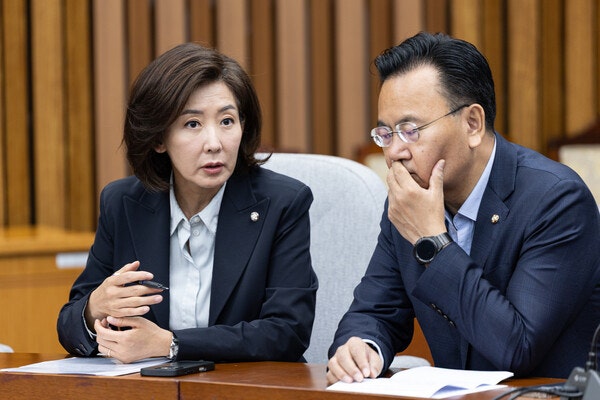 나경원 "행정<b>전산망</b> 훼손, 중국인 무비자 입국 연기해야"
