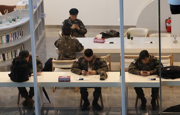사진은 5일 서울역 군장병라운지 모습. photo 뉴스1