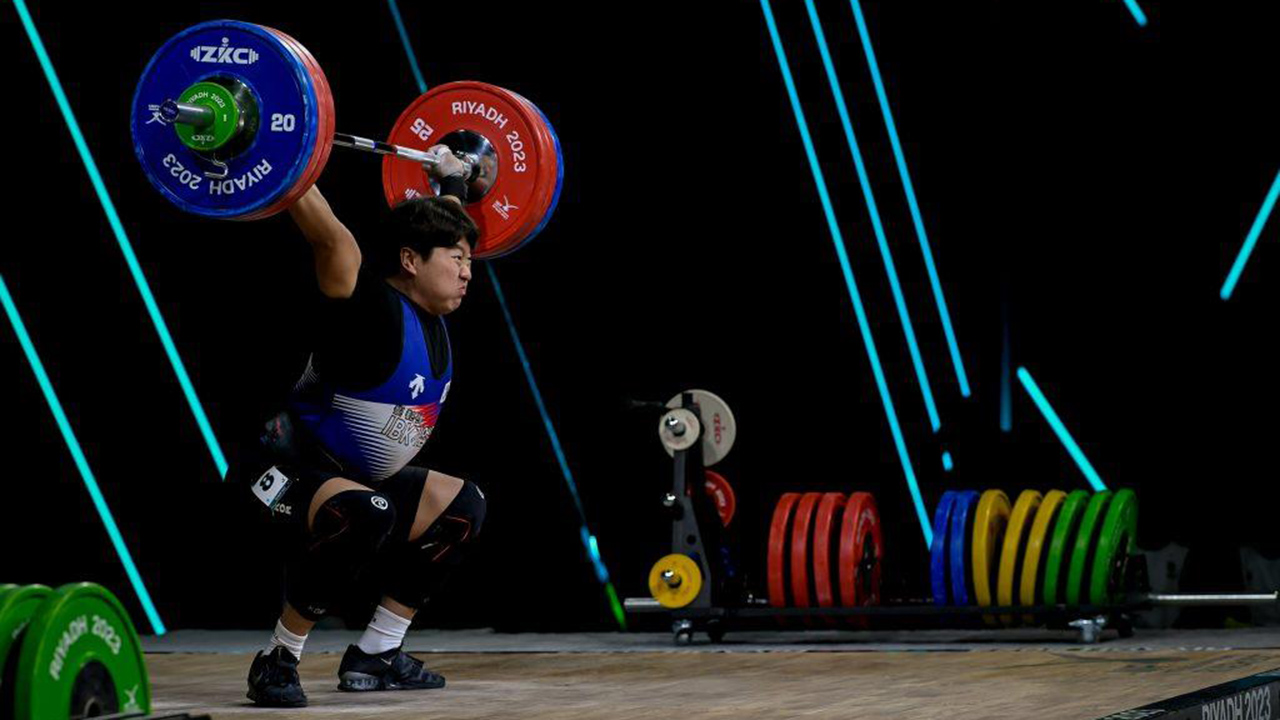 역도 <b>원종범</b>, 세계선수권 남자 96급서 <b>은메달</b>…메달 3개 수확