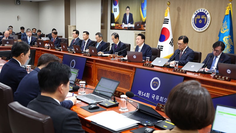 <b>국무회의</b> 오후로 연기…'김건희 <b>특검법</b>' 오늘 거부권 가능성