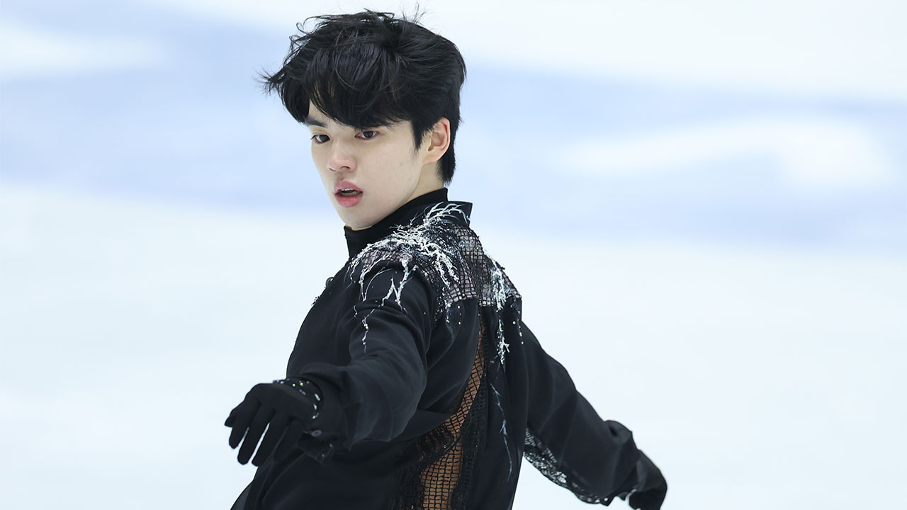 피겨 <b>차준환</b>, 종합선수권 <b>쇼트</b> 96.51점 압도적 1위