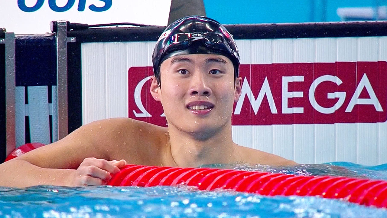 막판 대역전…<b>황선우</b>, 자유형 200m 첫 <b>금메달</b>