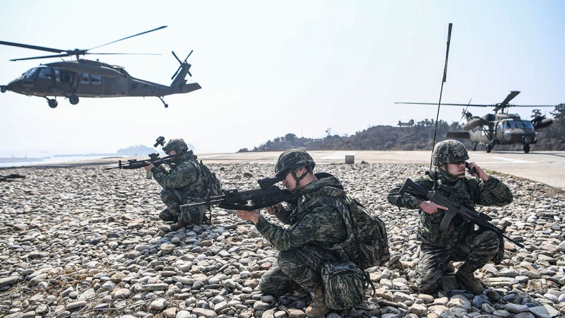 군, 북한 국지도발 대비 <b>서북도서</b> 신속기동부대 <b>증원훈련</b>