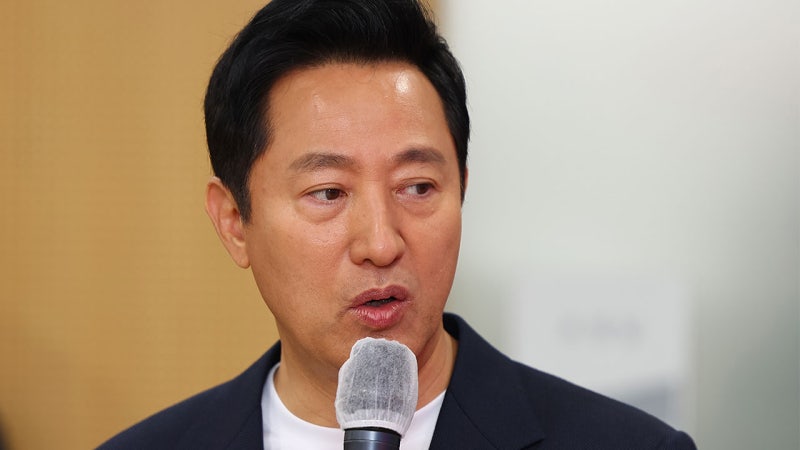 <b>오세훈</b>, 오늘 국민의힘 지도부와 <b>만찬</b> 회동