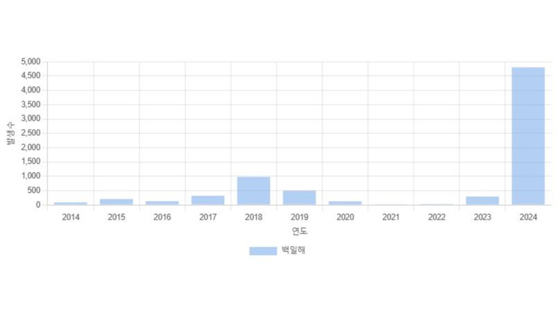 올해 <b>백일해</b> 작년의 300배…"백신 방어면역 효과 떨어졌다?"
