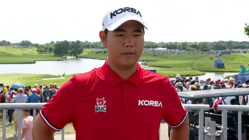 <b>김주형</b>, 첫날 공동 3위…쾌조의 출발