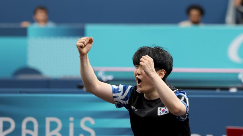 <b>탁구</b> 남자 단식 <b>김기태</b>가 해냈다…한국 5번째 <b>금메달</b>