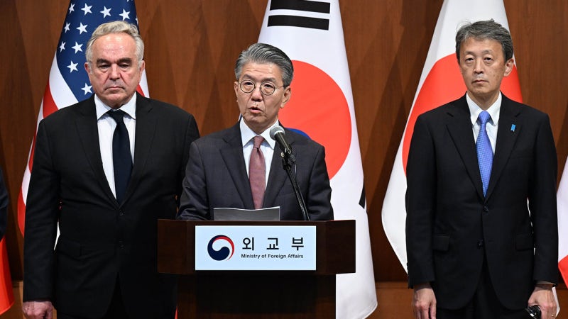 북한 도발 속 <b>한미일 외교차관</b> 서울 회동…북한 문제 공조 논의