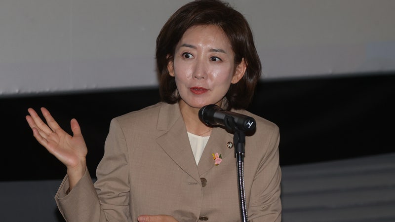 <b>나경원</b>, <b>정우성</b> 비혼 출산 논란에 "<b>등록 동거혼</b> 도입할 때"