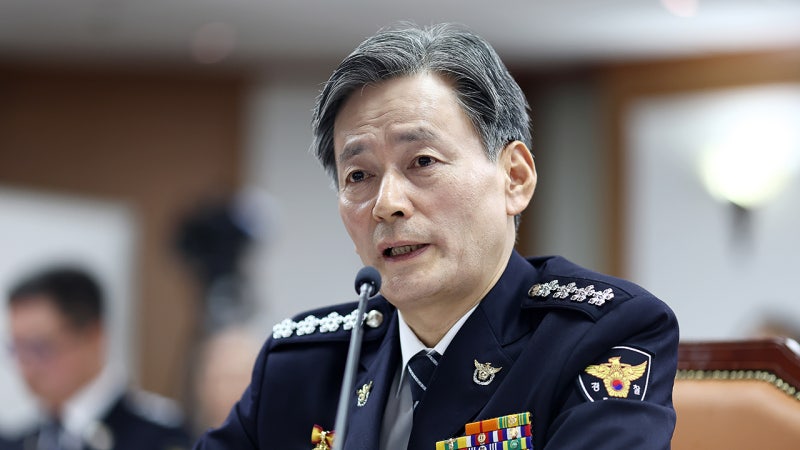 <b>조지호 경찰청장</b> 기자간담회 취소…"피고발인 신분에 부적절"