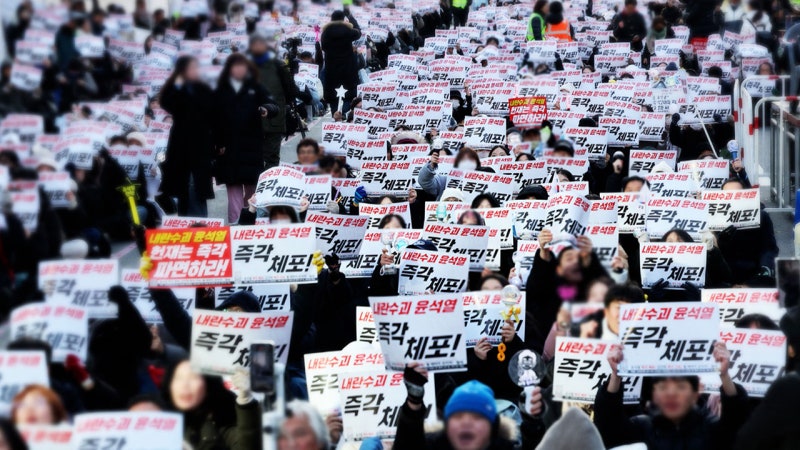 북한 "괴뢰 한국 정치 마비 난장판"…남한 <b>탄핵</b> 사태 소개