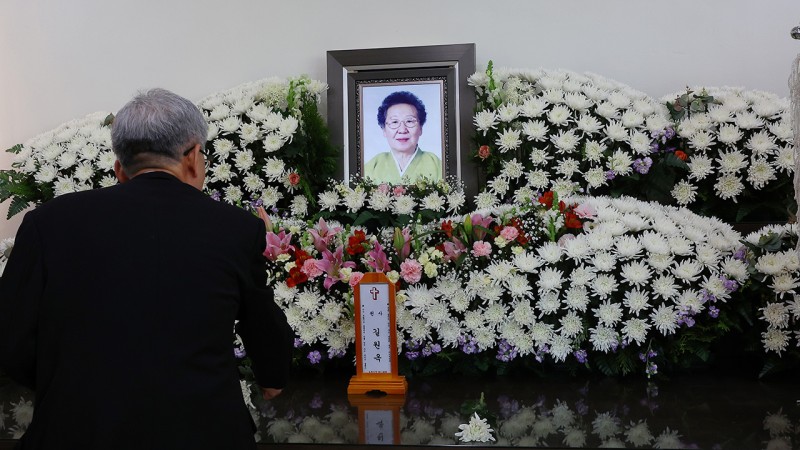 위안부 피해자 <b>길원옥 할머니 별세</b>…"명예와 존엄 회복·상처 치유 노력...