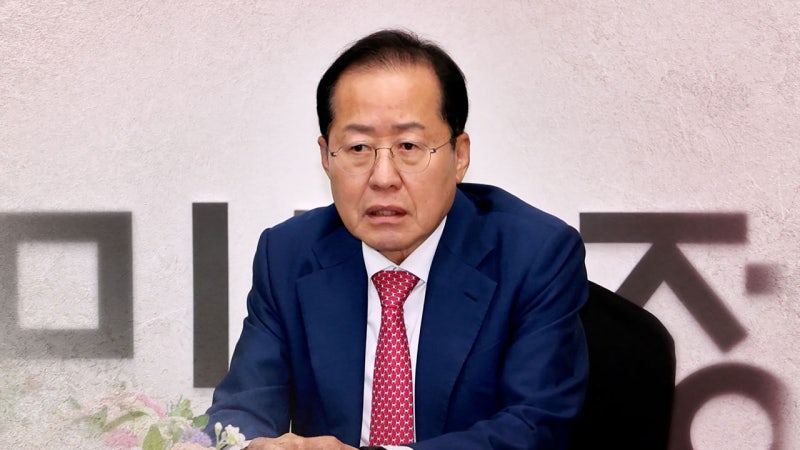 <b>홍준표</b>, '<b>명태균 의혹</b>'에 "털끝만큼도 관련 없다"