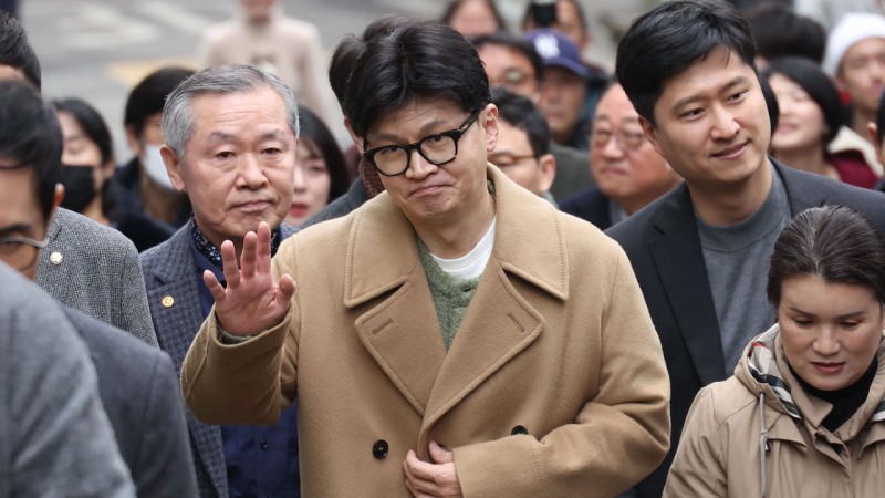 <b>한동훈</b> "이재명, 헌법이 아니라 자기 몸 지키려 해"