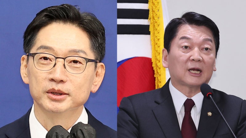 김경수 출마 선언…<b>안철수 대선 공약</b> 발표