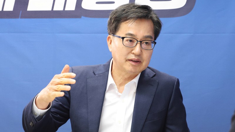 김동연 "<b>경선룰</b>, <b>민주당</b> 원칙 파괴"…김두관 경선 불출마 고심