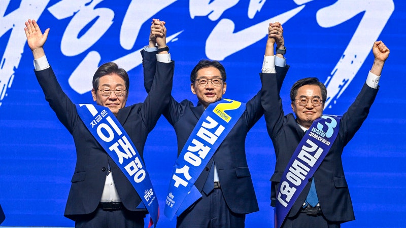 <b>민주</b> 주자들, 텃밭 호남서 표심 사로잡기 총력