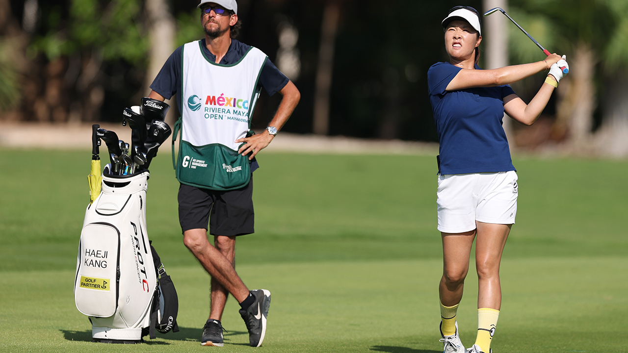 <b>강혜지</b>, <b>LPGA</b> 멕시코 오픈 3위…우승은 일본 신인 <b>이와이</b> 치사토