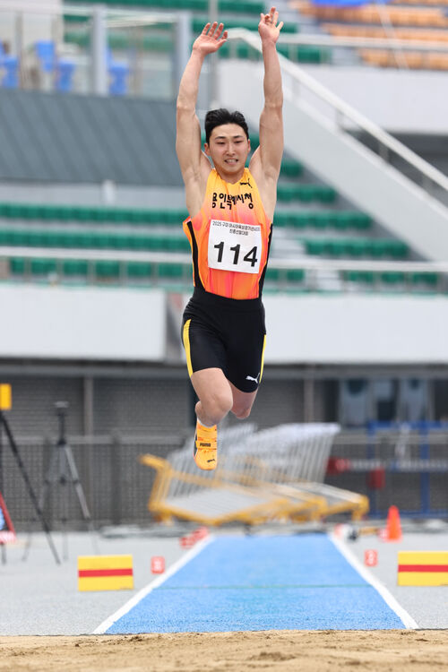 유규민, <b>아시아육상선수권</b> 남자 세단뛰기 동메달