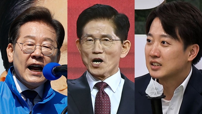 이재명 수도 · 충청권, 김문수 경북 · 강원권 <b>표심</b> 공략