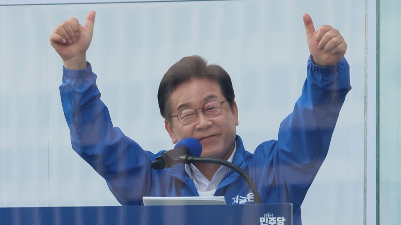 이재명, <b>영남</b> 재방문…마지막 주말 '험지 <b>공략</b>'
