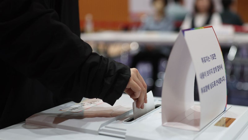 저녁 7시 투표율 77.8％…20대 <b>대선</b> 최종 투표율보다 0.7％p 높아