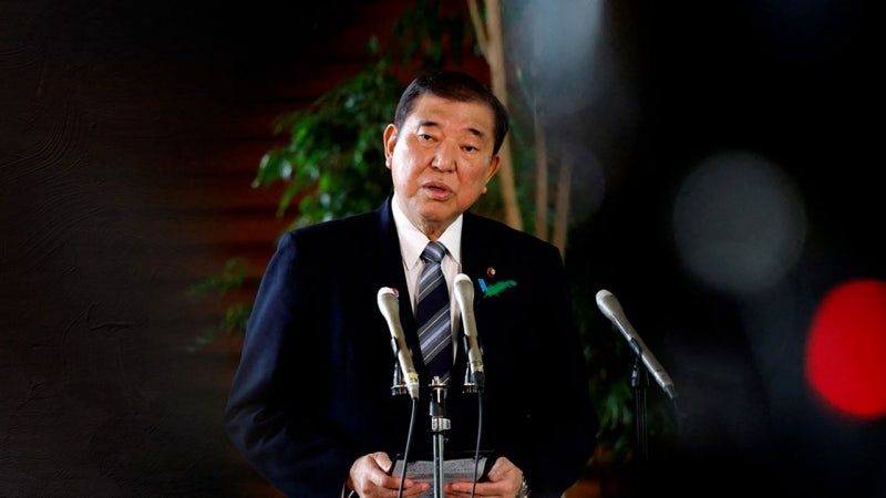 이시바 "취임 <b>축하</b>…한일·한미일 협력 더 활발해지길"