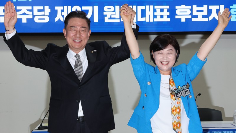 민주당, 오늘 원내대표 선출…<b>김병기</b>·<b>서영교</b> 양자 대결