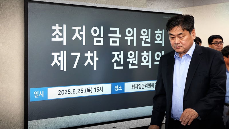 1만 30원 vs 1만 1,500원…을들의 <b>투쟁</b> 또 시한 넘기나