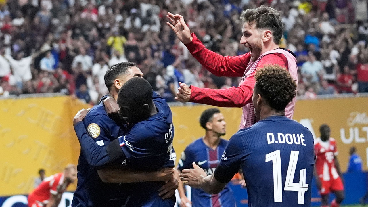 2명 퇴장 PSG, <b>뮌헨</b> 꺾고 <b>클럽월드컵 4강</b>…코리언 더비 무산