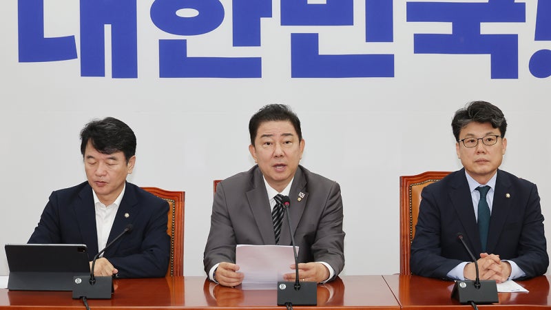 <b>김병기</b> "민생회복 전력…남북관계 개선 입법지원"