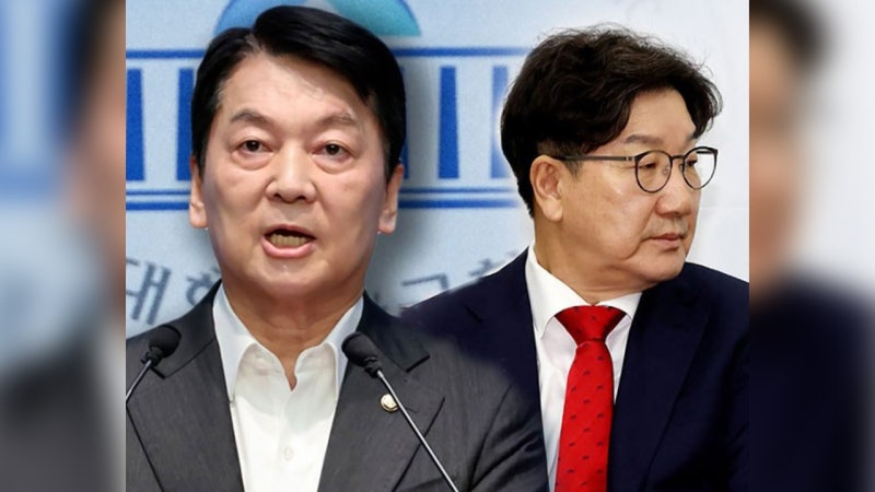 국힘 <b>권성동</b>·<b>안철수</b>, SNS에서 "<b>하남자</b>" <b>논쟁</b>