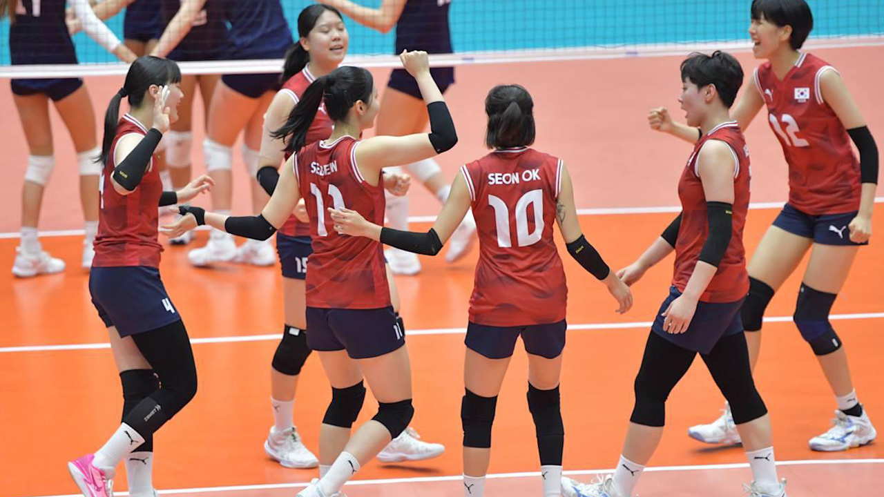 U-21 <b>여자 배구</b>대표팀, 중국에 3대 0 완패