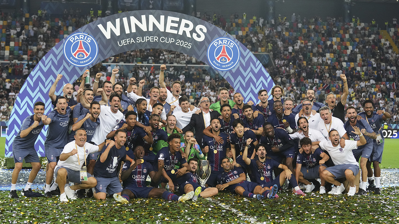'<b>이강인</b> 만회골' PSG, 승부차기로 토트넘 꺾고 <b>슈퍼컵</b> 우승