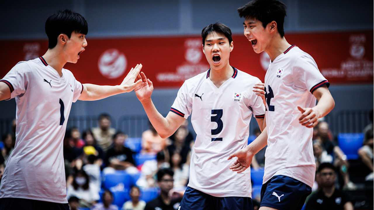 '윤경 18점' <b>U-21 남자배구</b>, 세계선수권서 캐나다에 역전승