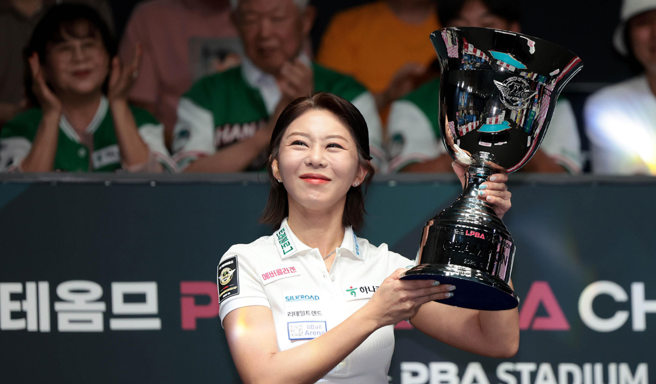 '당구여제' <b>김가영</b>, '캄보디아 특급' 스롱 꺾고 <b>LPBA 통산 16승</b>