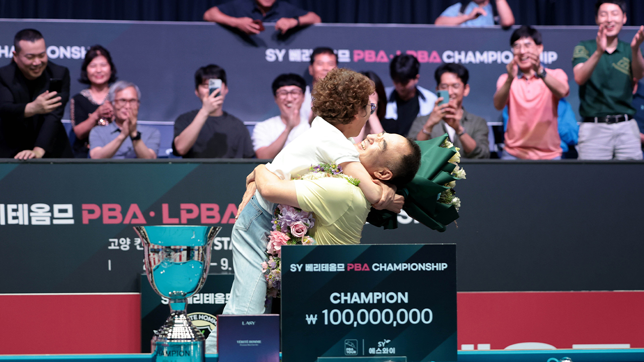 '55세' <b>이승진</b>, <b>프로당구</b> PBA 투어 데뷔 7시즌 만에 첫 <b>우승</b>