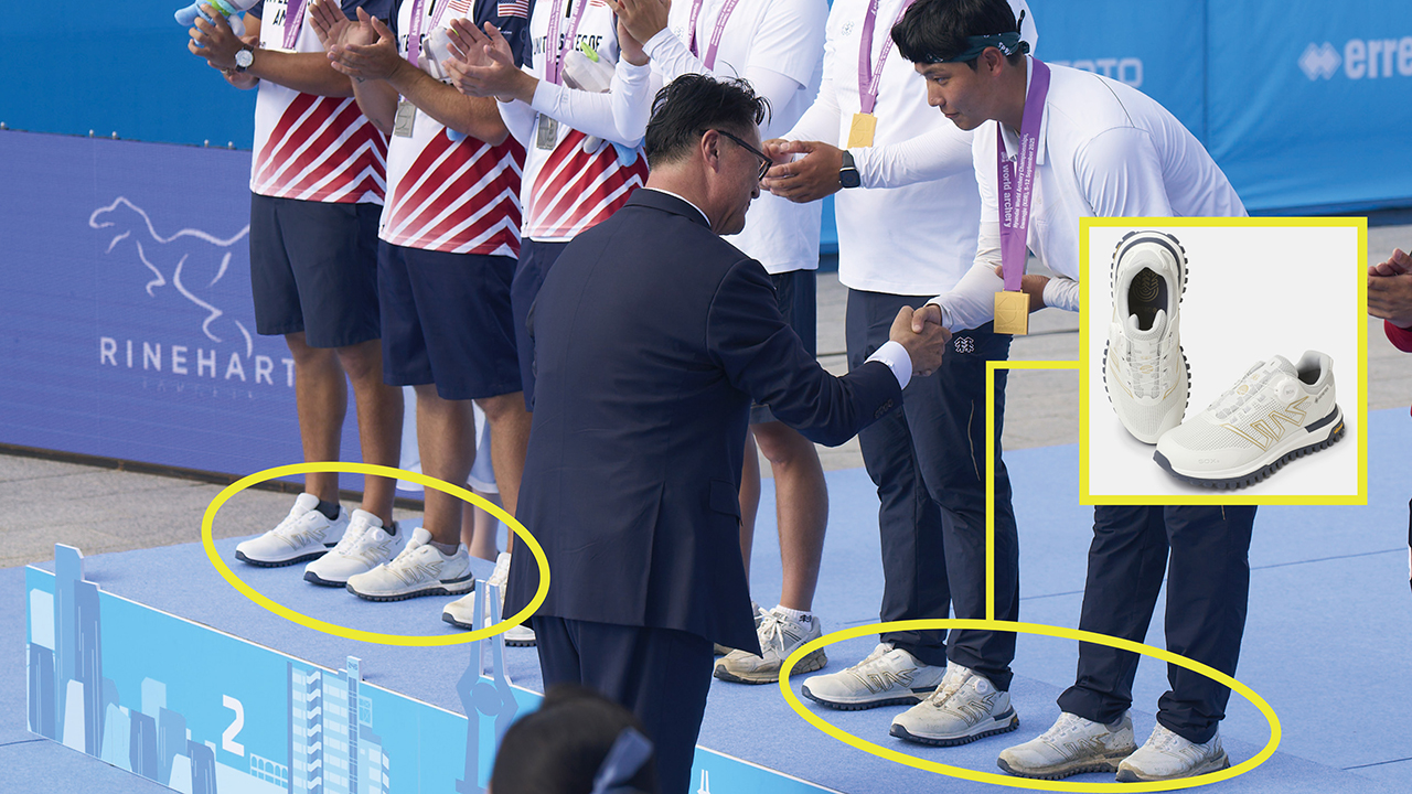 <b>양궁</b> <b>세계</b><b>선수권</b>에서 첫선 보인 'K-<b>양궁</b>화' 호평