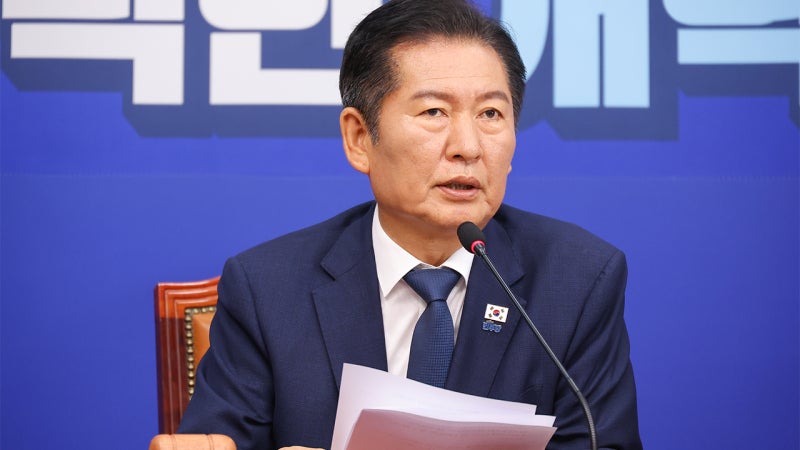 정청래, 대법원장에 "대선때 여당 후보 바꾸려…<b>사법개혁 자업자득</b>"