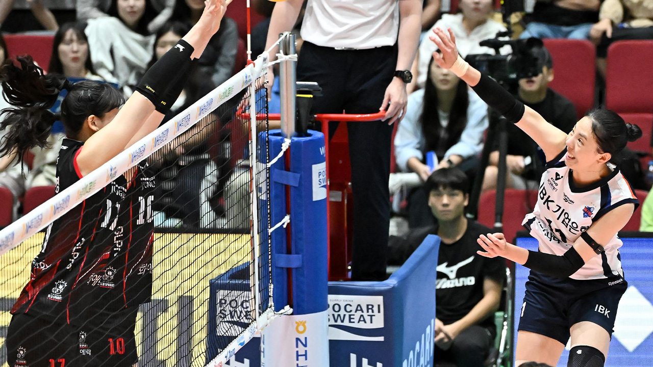 '<b>육서영</b> 17점' <b>기업은행</b>, 컵대회 첫 판서 정관장에 <b>역전승</b>