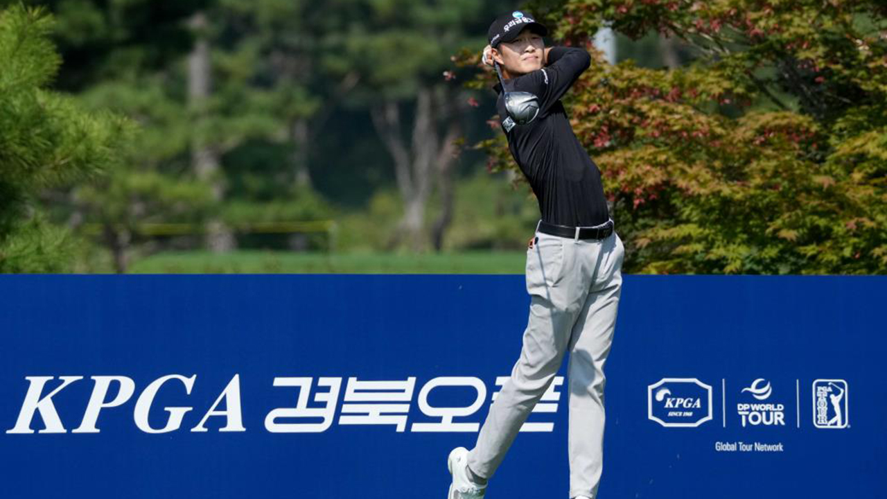 <b>박준홍</b>, KPGA 투어 경북오픈 1R <b>단독 선두</b>