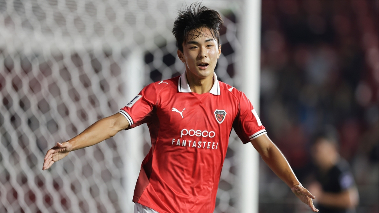 '<b>황서웅</b> 프로 <b>데뷔골</b>' <b>포항</b>, <b>카야</b> 꺾고 ACL2 2연승