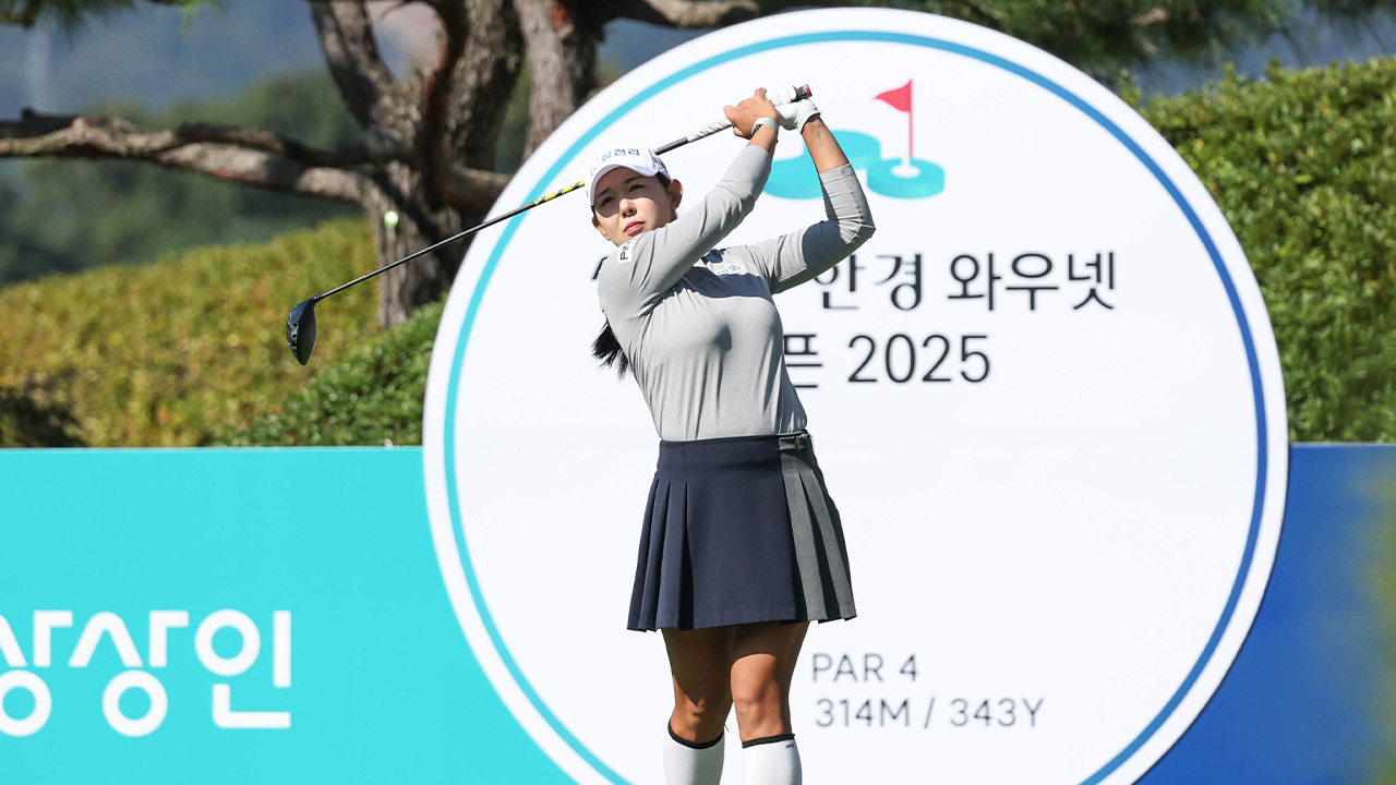 <b>박보겸</b>, <b>KLPGA</b> 투어 상상인·한경 와우넷 오픈 첫날 단독 <b>선두</b>