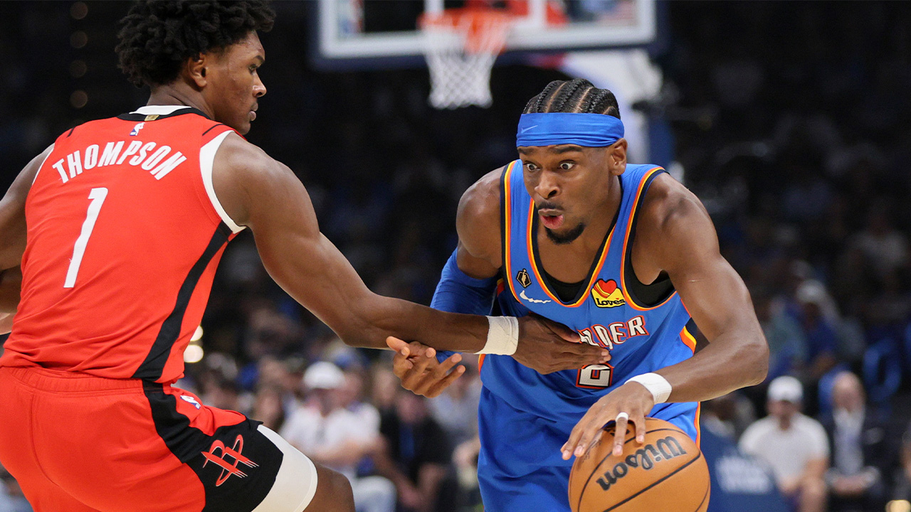 OKC, 2025-2026 NBA <b>개막전</b>서 2차 연장 끝에 <b>휴스턴</b> 꺾고 승리